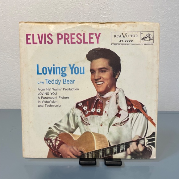 Elvis Presley 45 Record Teddy Bear - Picture 2 of 4